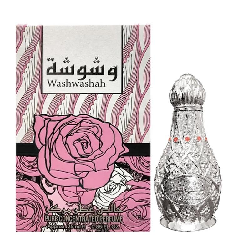 Washwashah De Lattafa Pure Concentrated 25 Ml Mujer