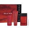 Estuche Bold Red De Perry Ellis 4 Pcs Hombre Edt