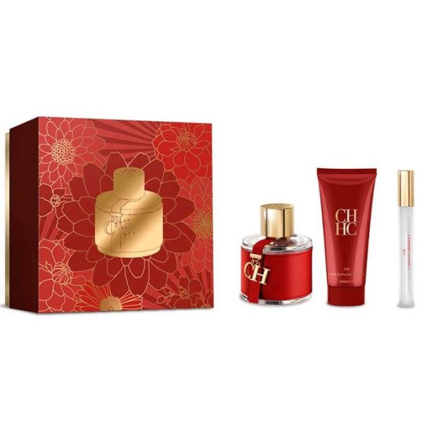 Estuche Ch Carolina Herrera 3 Pcs Mujer Edt
