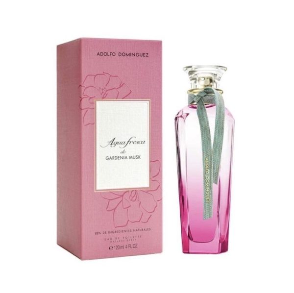 Agua Fresca De Gardenia Musk Adolfo Dominguez 120 Ml Mujer Edt