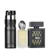 Set Rave Now Black Lattafa 3 Pcs Edp Hombre