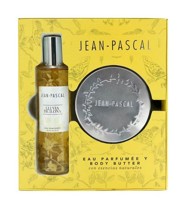Set Lluvia De Ilona Y Mantequilla Corporal Jean Pascal Mujer Edc