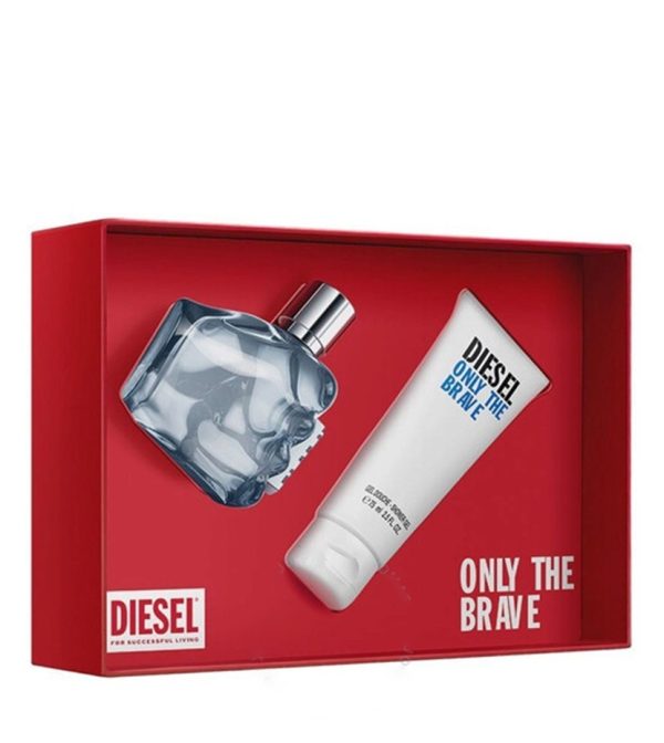 Set 2 Pcs Only The Brave Diesel 30 Ml Y Gel De Ducha 75 Ml Edt