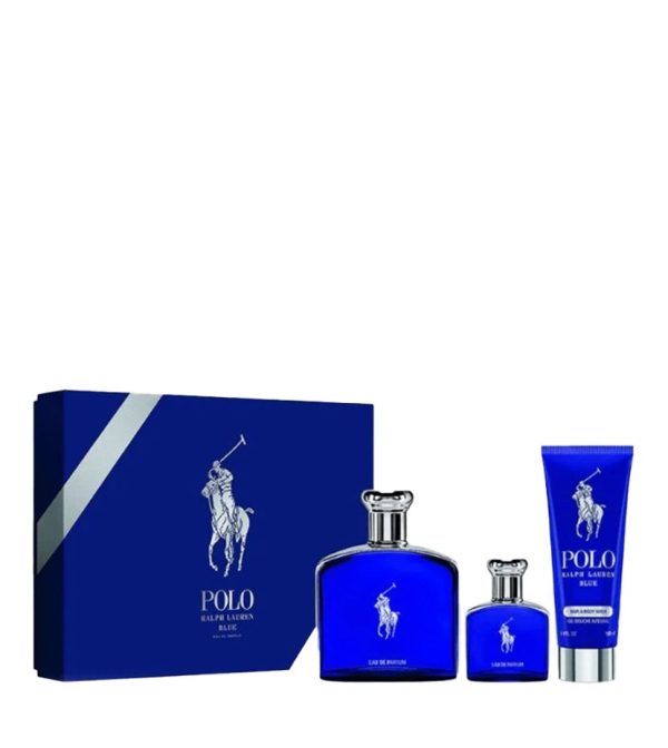 Set Polo Blue Ralph Lauren 3 Pcs Edp