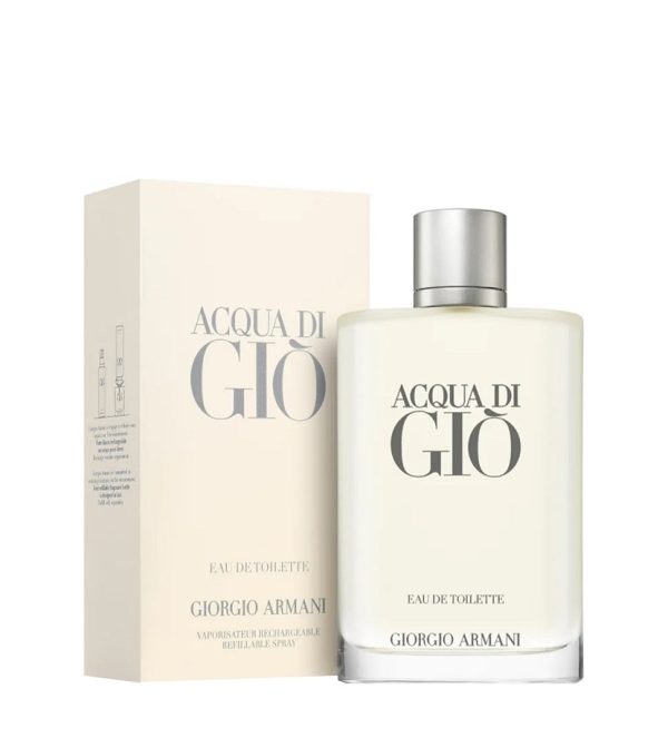 Acqua Di Gio Giorgio Armani 100 Ml Edt Recargable