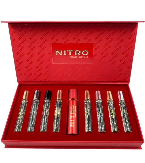 Discovery Set Nitro X 8 Muestras Dumont Paris 10 Ml Edp