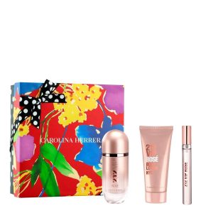 Set 212 Vip Rosé Carolina Herrera 3 Pcs Edp Mujer