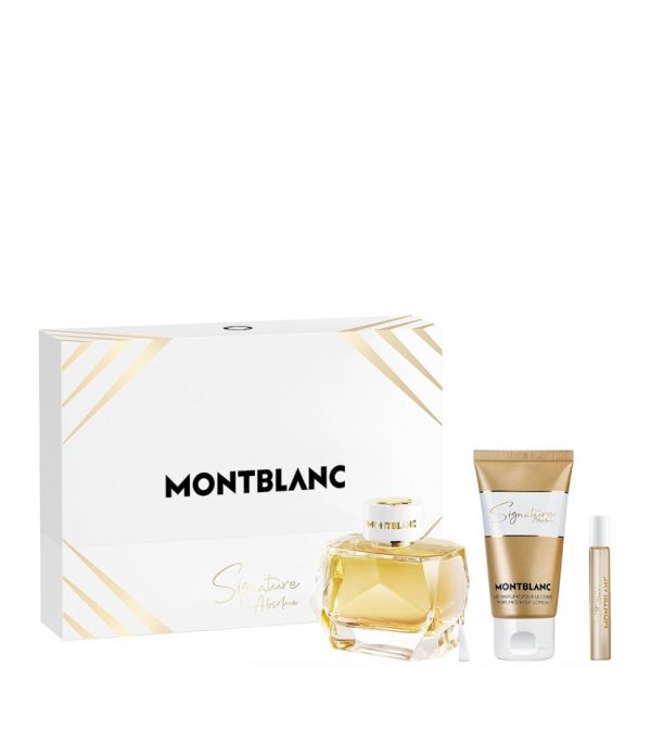 Set Signature Absolue Montblanc 3 Pcs Edp Mujer