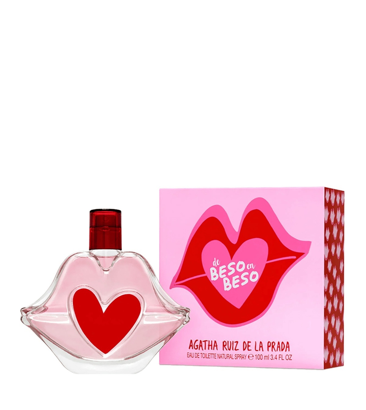 De Beso En Beso Agatha Ruiz De La Prada 100 Ml Edt