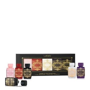 Set X 5 Miniatura Badee Al Oud Lattafa 5 Ml Edp